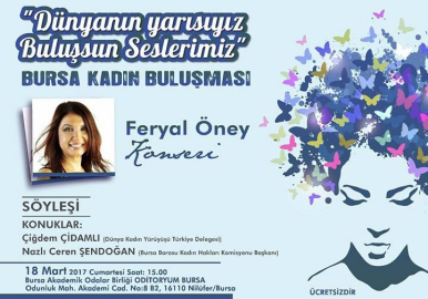 "Dünyanın yarısıyız" diyen kadınlar Feryal Öney konseriyle seslerini buluşturacak