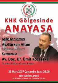 Bursa Barosu'ndan anayasa paneli
