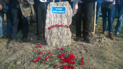 10 Ekim Barış Ormanı'na yönelik saldırıya dair YSGP'den açıklama