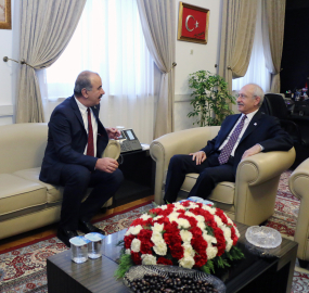 Türkyılmaz'dan Kılıçdaroğlu'na teşekkür ziyareti
