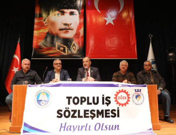 Mudanya Belediyesi'nde 2019  Toplu İş Sözleşmesi imzalandı