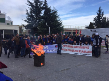 Flormar işçilerinden Cargill işçilerine ziyaret