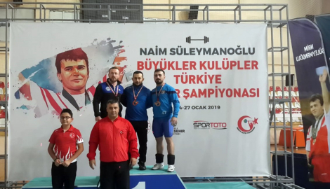 Türkiye halter şampiyonasına 'Yıldırım' imzası