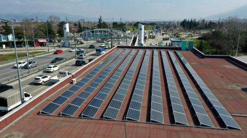 Bursa'da güneşle 17 milyon TL tasarruf sağlanacak