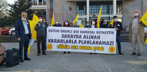 Eğitim sarayda alınan kararlarla planlanamaz!