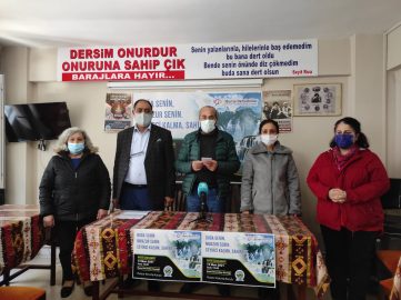 Bursa Dersimliler Derneği, "Munzur Özgürdür, Özgür Akacak!"