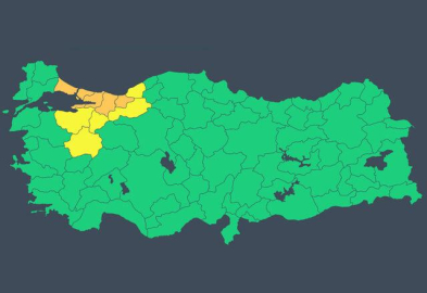 Bursalılar dikkat! Meteorolojiden sarı uyarı geldi