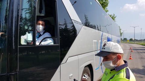 Bayram öncesi Bursa otobüs terminalinde denetimler başladı