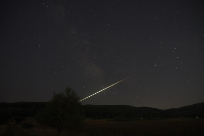 Meteor düşüşü Bursa’da görüntülendi