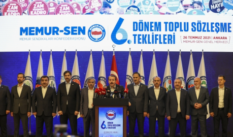 Memur-Sen'in kamu görevlileri için zam teklifini açıkladı