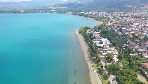 İznik Gölü'ne mavi bayrak
