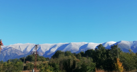 Bursa'nın zirvesi beyaza büründü