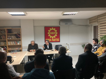EMEP Genel Başkanı Akdeniz: İşçi sınıfı siyasetini elini şaltere uzattığında yapacak