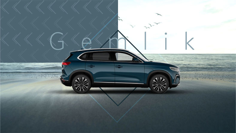 TOGG'un SUV modeli renkleri belli oldu! Gemlik Mavisi de var