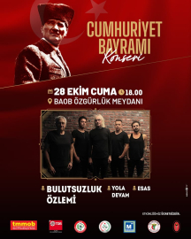 Bugün 29 Ekim: İşte Bursa’da konser programı