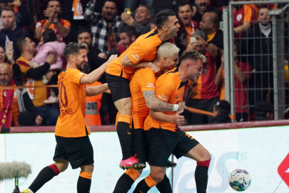 Derbide kazanan Galatasaray