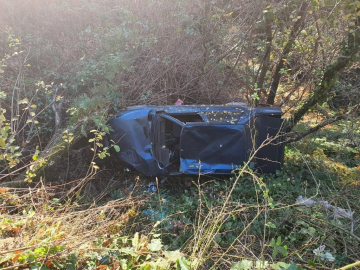 Mucize kurtuluş! Bursa'da hurdaya dönen araçtan sağ çıktı