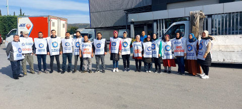 Bursa Turkuaz Tekstil işçilerinin sendikalaşma mücadelesi sürüyor