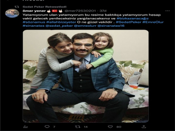Sedat Peker'den Sinan Ateş paylaşımı