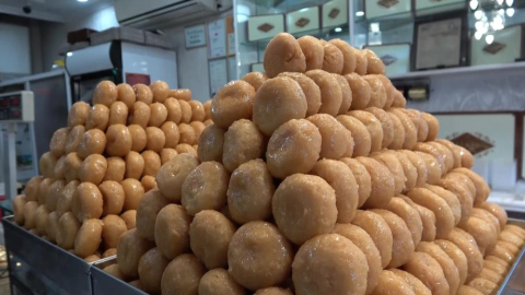 Bursa'da aile sırrı olarak saklanan tatlı sadece ramazan ayında yapılıyor