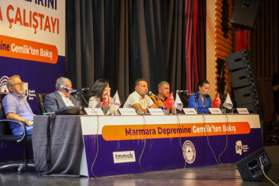 Uzman isimler Gemlik'te afetlere karşı alınacak tedbirleri konuştu