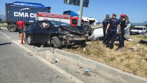 Bursa'da kaza: 1 ölü 4 yaralı!