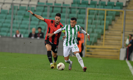 Bursaspor Ziraat Türkiye Kupası'na veda etti