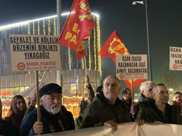 Emek Partisi Bursa İl Örgütünden Özak Tekstil direnişine destek açıklaması