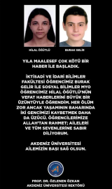 Üniversite öğrencisi iki gencin şüpheli ölümü: 40 metre yükseklikten aşağı düştüler