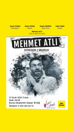 Mehmet Atlı, Bursa'da dinleyicileriyle buluşuyor!