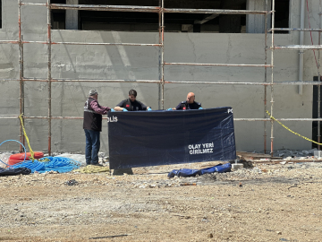 Bursa’da 5. kattan düşen inşaat işçisi hayatını kaybetti  