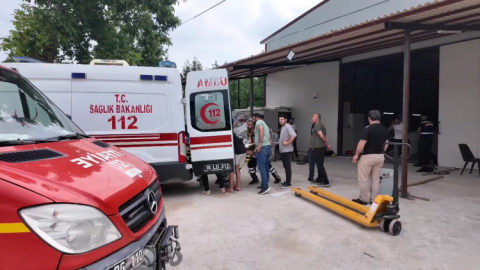 Bursa'da 13 yaşındaki çocuk işçi kolunu strafor doğrama makinesine kaptırdı