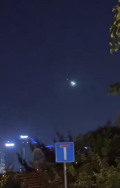 Bursa'da göktaşı görüldü