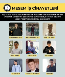 MESEM kapsamında 7 ayda 9 çocuk işçi çalışırken hayatını kaybetti