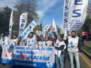 Sağlık ve Sosyal Hizmet Emekçileri Sendikası Bursa: Sesimiz 28 yaşında