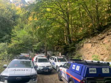 Uludağ'a balık tutmaya giden ve mahsur kalan 3 kişi 20 saat sonra kurtarıldı