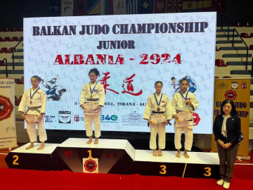 Gemlik Belediyesporlu judocu Balkan Üçüncüsü oldu