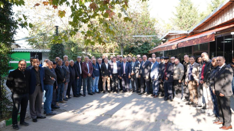 Erkan Aydın, Panayır Mahallesi sakinleri ile bir araya geldi