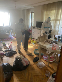 Bursa Dumlupınar Mahallesi’ndeki 'çöp ev' temizlendi