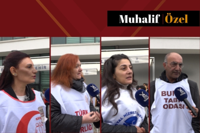 Bursa'da sağlık emekçileri grevde: Sağlık dayatmalarla yapılmaz