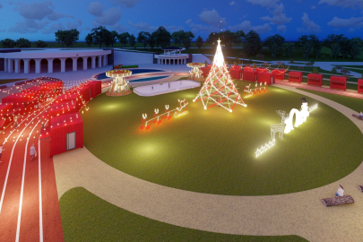 Bursa'da 'Yeni Yıl Meydanı'na geri sayım başladı