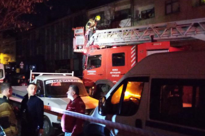 Bursa'da yangında 1 aylık bebek zehirlendi