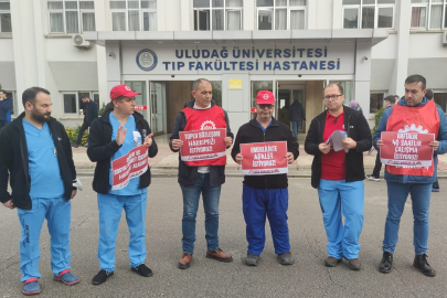 DİSK/Dev Sağlık İş Bursa: Sağlık ve sosyal hı̇zmet ı̇şçı̇lerı̇ hakkını alacak!