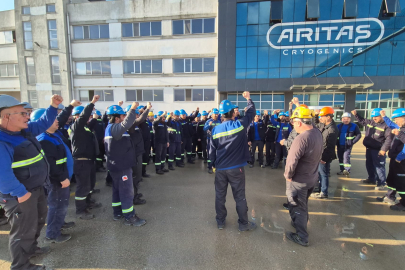 MESS'in dayatmalarına karşı Birleşik Metal Bursa Şubesi Arıtaş fabrikasında greve gidiyor