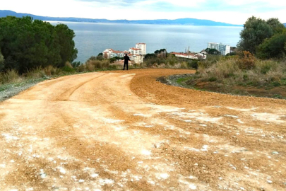 Gemlik'te arazi yolları açılıyor