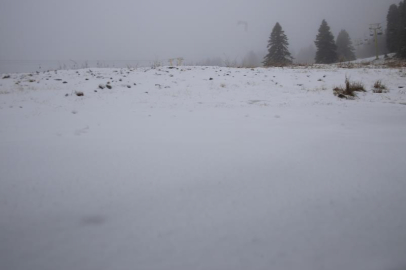 Uludağ beyaza büründü