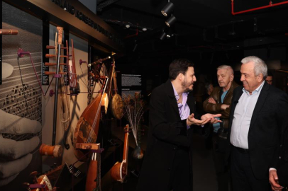 Okay Temiz’in enstrümanları Nilüfer MEM’de