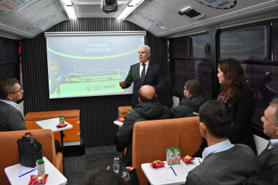 BURULAŞ’tan otobüs şoförlerine özel eğitim