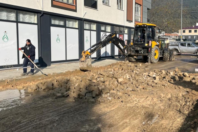 Gemlik Belediyesi'nden asfalt ve kaldırım atağı