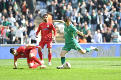 Bursaspor evinde berabere kaldı!